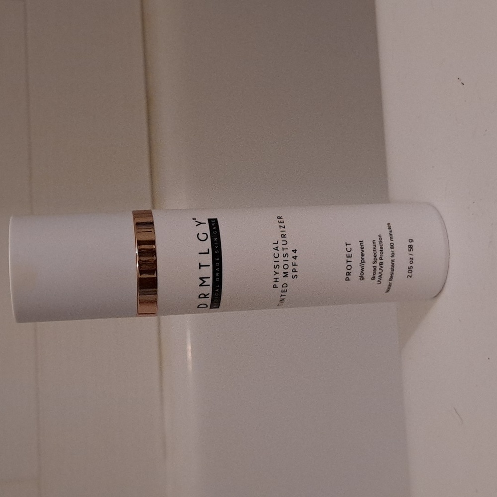 DRMTLGY physical tinted moisturizer SPF 44